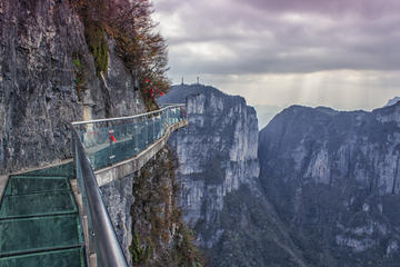 Tianmen Mountain and Glass Skywalk Tickets with Private Transfer from Zhangjiajie