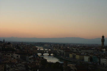 Sunset Stroll in Florence