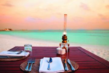 Sunset Dinner at an Oceanfront Restaurant Near Cape Town