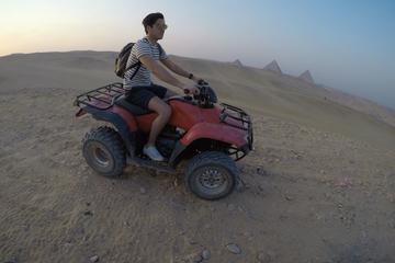Giza pyramids camel ride quad bike night dinner on Nile