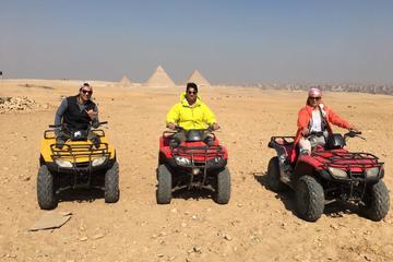 quad bike around Giza pyramids