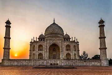Private Day Trip By Train : Taj Mahal, Agra Fort & Mehtab Bagh