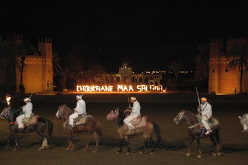 Moroccan Dinner and Show at Fantasia Restaurant in Marrakech