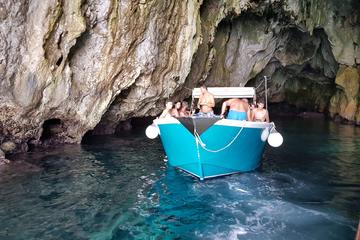 1.5-hour Ortigia Island, Sea Caves, and Fish Lunch Boat Cruise from