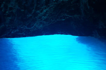 Moody summer Blue cave (6 islands) tour with possibilities of parasaling or wakeboarding