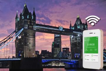 4G LTE Pocket WiFi Rental, Internet Connection in London - pick up at LAX