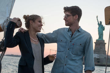 Sunset Sail on America 2