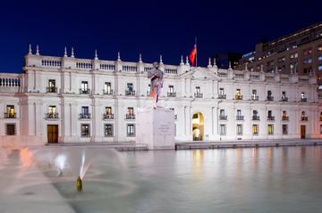 Santiago City Sightseeing Small-Group Tour by Night Including Dinner