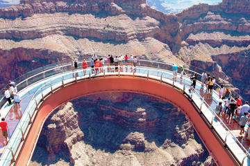 Best of the West Rim: Grand Canyon Air Tour with Optional Helicopter, Boat Ride and Skywalk Admission