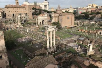 Colosseum, Roman forum and Palatine hill