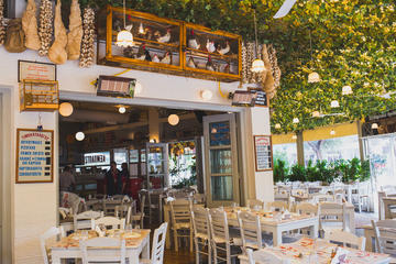 Traditional Dinner in a Greek Tavern