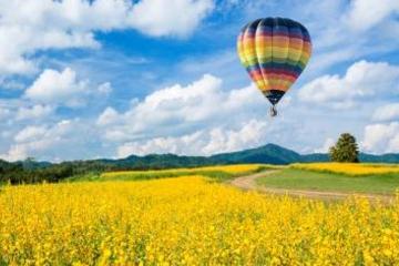 Hot Air Balloon Flight Over Tuscany from Siena