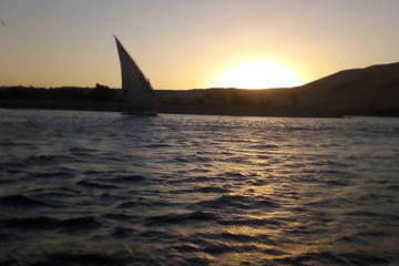 Felucca sailboat ride in Luxor city
