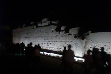 Sound and light show at Karnak temple