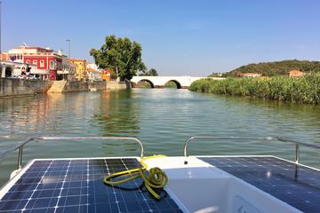 Explore the lovely Arade River Up To Silves on an Eco Friendly Solar Boat