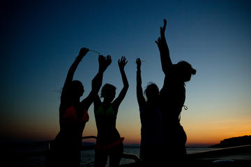 Mystic Sunset Night cruise all along the Athenian Riviera