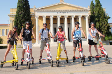Visite en petit groupe du centre d'Athènes en TRIKKE