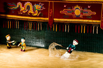 Vietnamese Water Puppet Show including Dinner Cruise