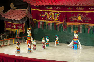 Water Puppet Show Including Dinner from Ho Chi Minh Port
