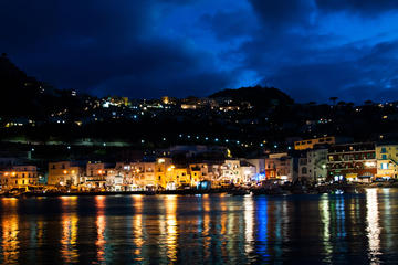 Capri by Night from Sorrento