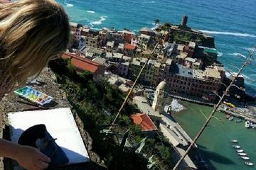Vibrant Vernazza: Watercolor Painting Experience