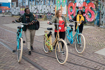 Explore hidden art and culture in Amsterdam by bike
