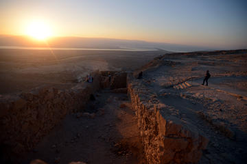 Self Guided Sunrise Masada, Ein Gedi Nature Reserve and Dead Sea Tour from Tel Aviv