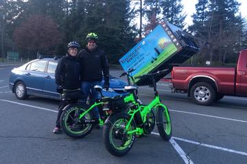 8 Hour Victoria Electric Bike Rental Delivered