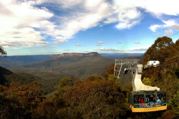 Blue Mountains Day Tour Including River Cruise and Wildlife Park with Optional Scenic World Upgrade
