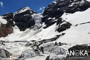 Hanging Glacier Trekking inside Andes Mountain Range
