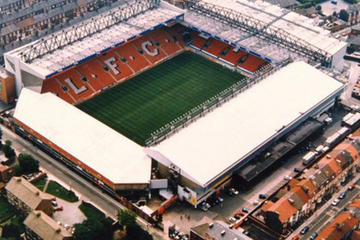 Liverpool FC Football Match at Anfield Stadium