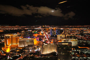 Las Vegas Strip Helicopter Flight at Twilight