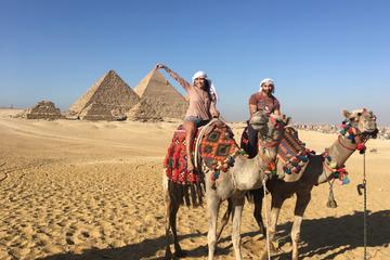 Private Half-Day Trip to Giza Pyramids, Sphinx, Valley Temple with Camel Ride