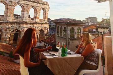 Rooftop Food and Wine walking tour with Sunset apertif