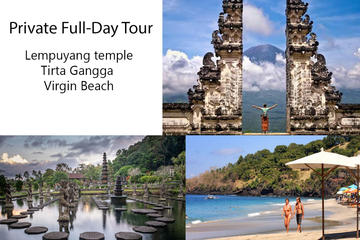 Private Full-Day Tour Lempuyang temple Combination Tirta Gangga & Virgin Beach