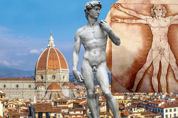 Florence Uffizi Gallery and Chianti Wine Tasting Tour by Minivan from Pisa
