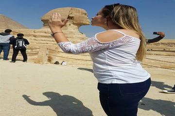 Private Tour Giza Pyramids, Sphinx, Memphis, Sakkara, professional camera man and riding camel