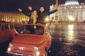 Fiat 500 Night tour of Rome