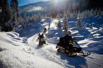 Snowmobile British Columbia Tour for Intermediate Riders
