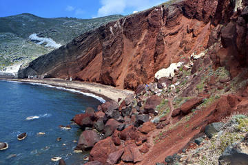 Santorini Beach Exploration by Boat