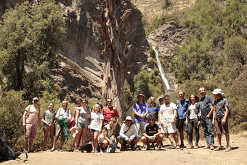 Private Andes Waterfall Tour from Santiago