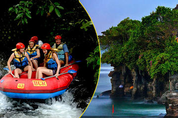 Bali Rafting and Combination Tanahlot Tour