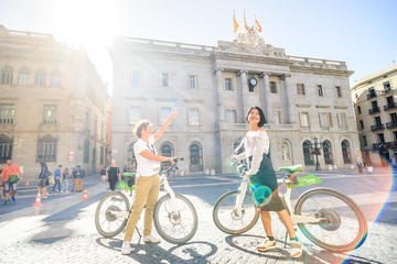 Ebike Tour with Cable Car Ride and Boat Cruise Barcelona Premium Small Group