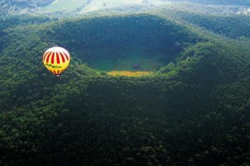 Private Hot Air Balloon over Volcanoes from Barcelona