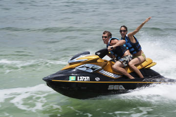 Guided San Antonio Bay Jet Ski Experience in Ibiza