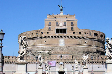 Rundgang mit Engelsburg und Engelsbrücke in Rom