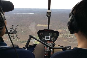 Helicopter Flight Lesson Above New York