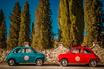Fiat 500 Grand Chianti Tour plus Siena Hills