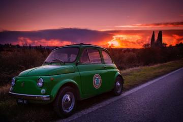 Self-Drive Vintage Fiat 500 Tour from Florence: Sunset Tuscan Villa and Aperitivo