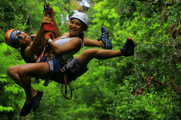 Zipline Canopy Tour from Playa del Carmen